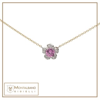 Collana Fiori di pesco medio